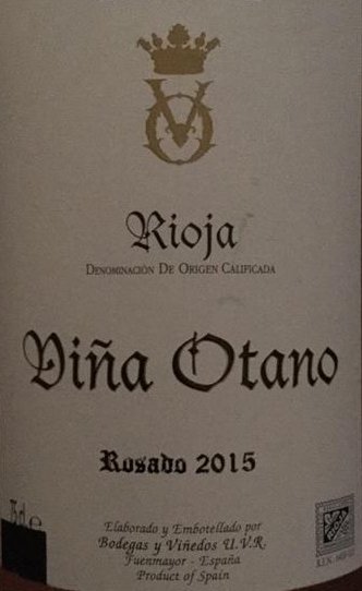 VINA OTANO RIOJA ROSADO 750