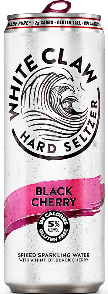 WHITE CLAW BLACK CHERRY 12OZ 6PK CAN