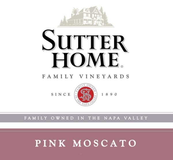 SUTTER HOME PINK MOSCATO 187ML 4PK