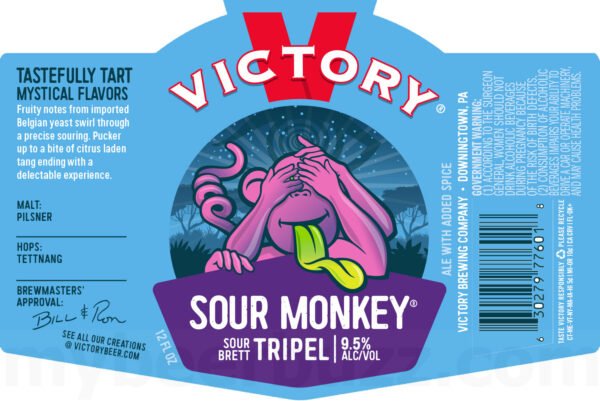 VICTORY SOUR MONKEY 6PK BTL