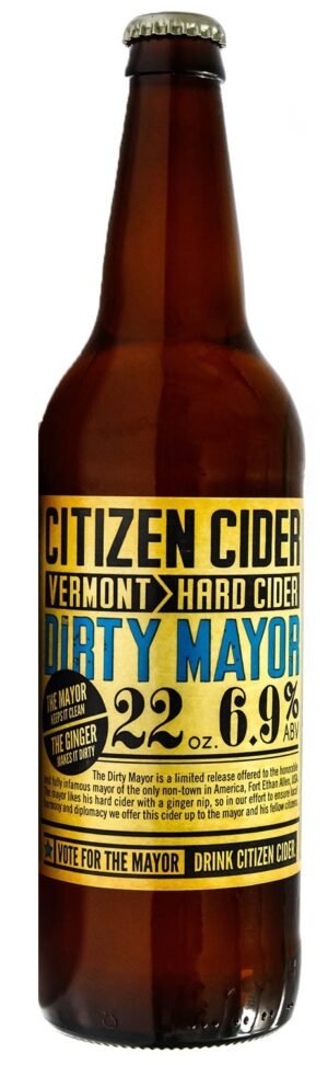 CITIZEN DRY GINGER THE DIRTY MAYOR CIDER 16OZ 4PK CAN