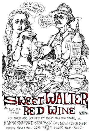 BULLY HILL SWEET WALTER SWEET RED 750ML