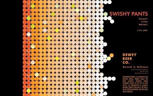 DEWEY SWISHY PANTS IPA 1/2 KEG