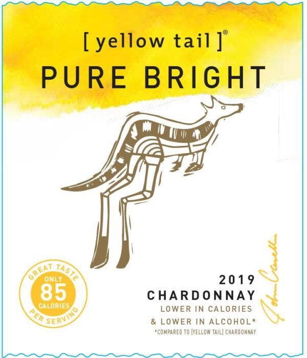 YELLOW TAIL PURE BRIGHT CHARDONNAY 750ML