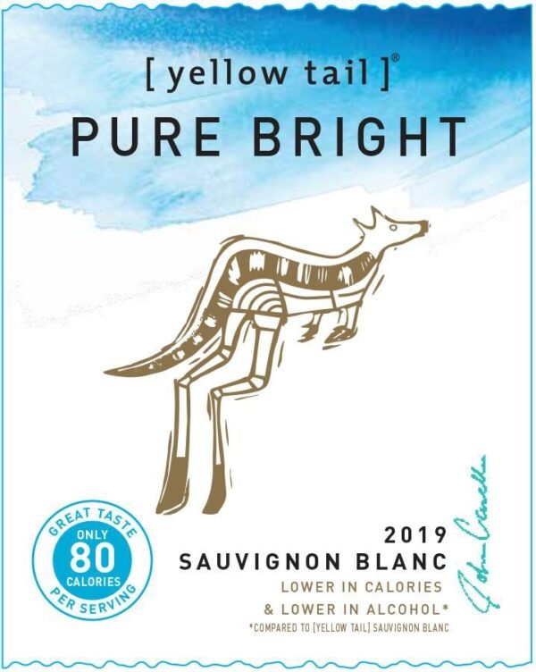 YELLOW TAIL PURE BRIGHT SAU/BLANC 750ML
