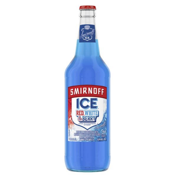 SMIRNOFF ICE RED WHITE & BERRY 24oz BTL