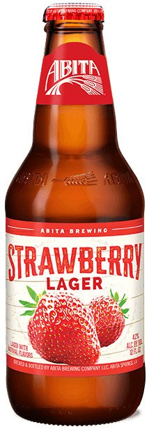 ABITA STRAWBERRY LAGER 6PK BTL