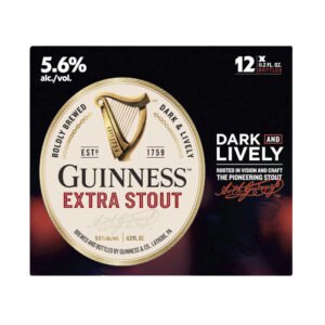 GUINNESS EX STOUT 12PK BTL