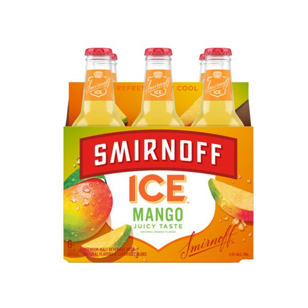 SMIRNOFF ICE MANGO 6PK BTL