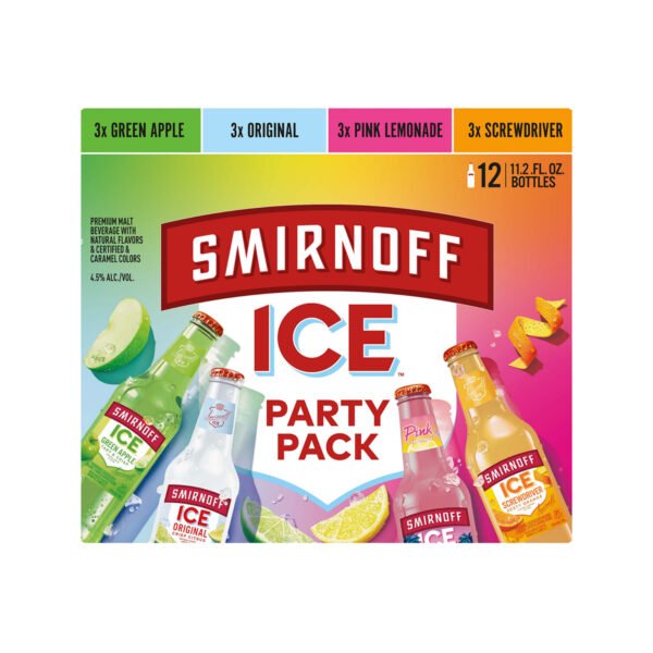 SMIRNOFF ICE PARTY PACK 12PK BTL