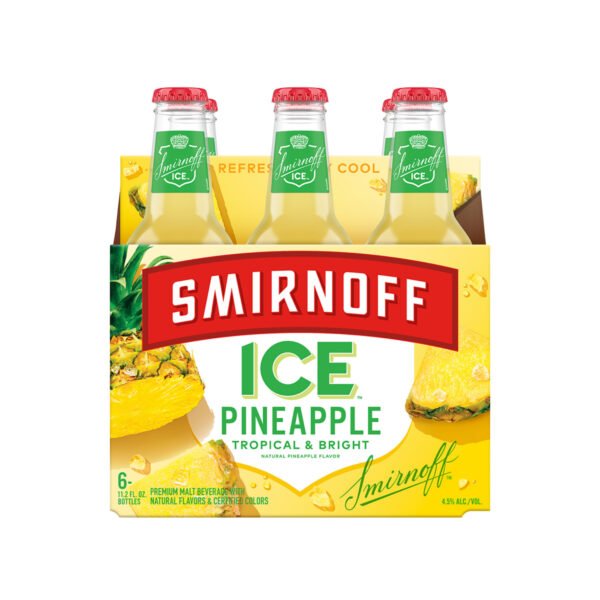 SMIRNOFF ICE PINEAPPLE 6PK BTL