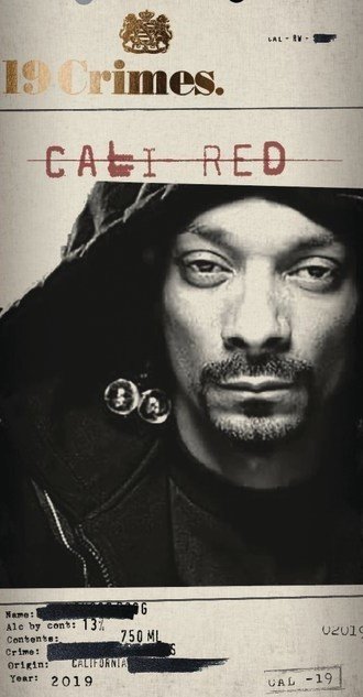 19 CRIMES CALI RED SNOOP DOG 750ML