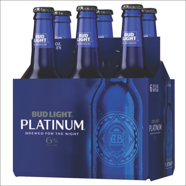 BUD LIGHT PLATINUM 6PK BTL