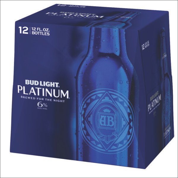 BUD LIGHT PLATINUM 12PK BTL