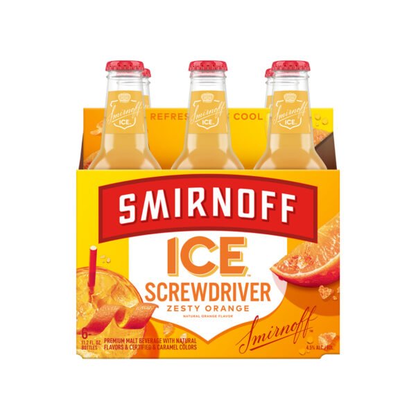 SMIRNOFF ICE SCREWDRIVER 6PK BTL
