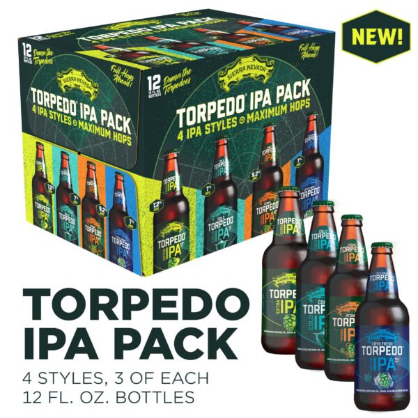 28514.jpg SIERRA NEVADA TORPEDO IPA VARIETY 12PK BTL