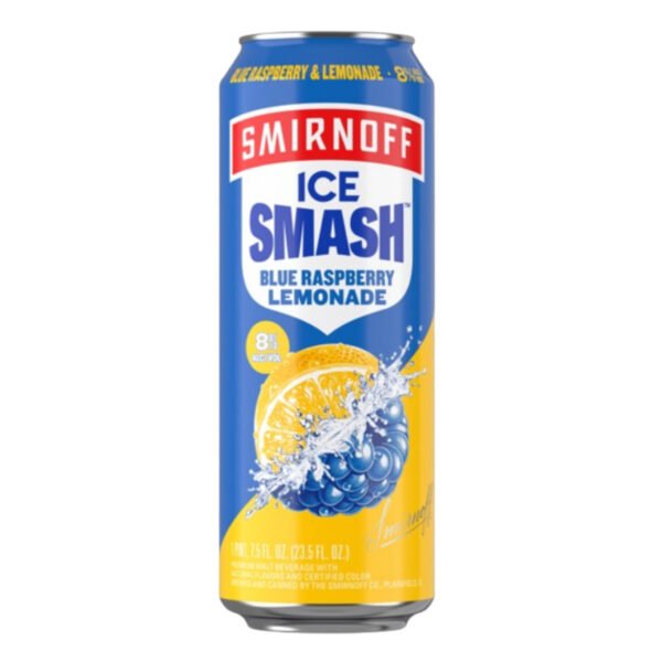 30986.jpg SMIRNOFF ICE SMASH BLUE RASPBERRY & BLACKBERRY 24OZ CAN