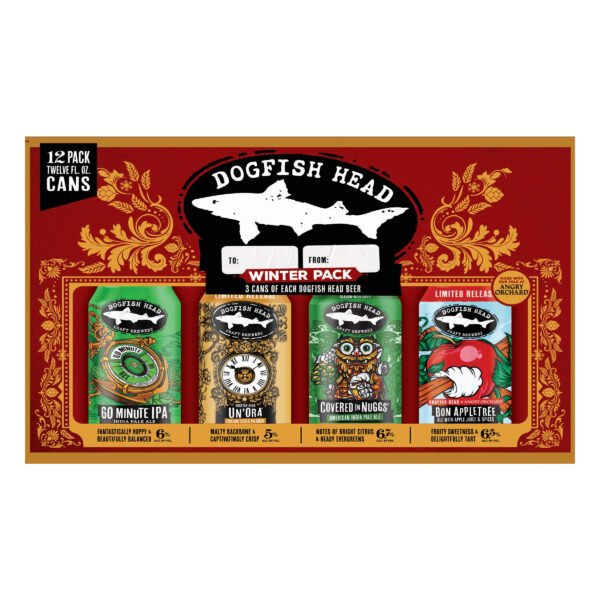 DOGFISH HEAD VARIETY 12PK CAN