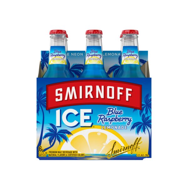 30992.jpg SMIRNOFF ICE BLUE RASPBERRY LEMONADE 6PK BTL