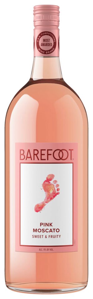BAREFOOT PINK MOSCATO 1.5L