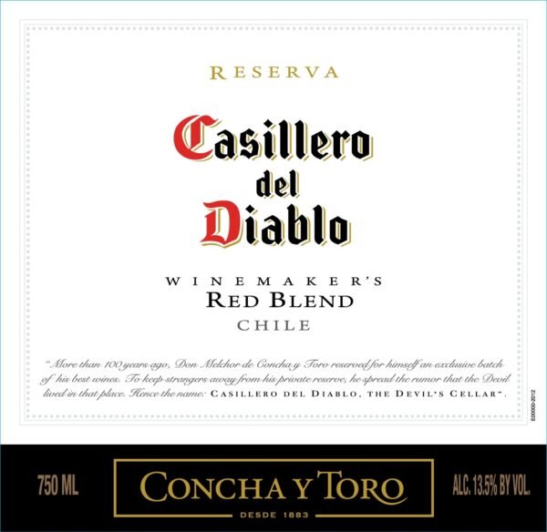 CYT CASILLERO DEL DIABLO RED BLEND 750ML