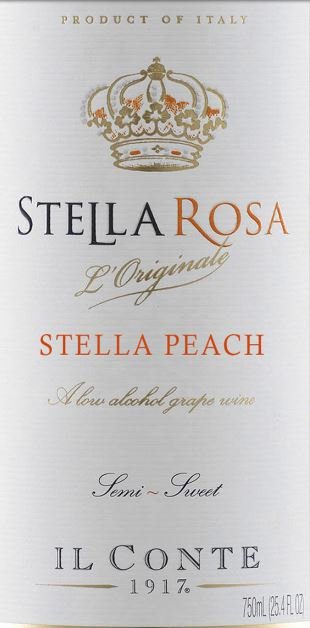 STELLA ROSA SEMI SWEET PEACH 750