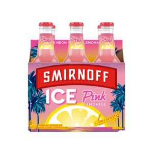 SMIRNOFF ICE PINK LEMONADE 6PK BTL