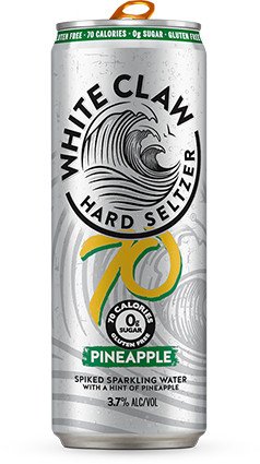 37003.jpg WHITE CLAW 70 PINEAPPLE 6PK 12OZ CAN