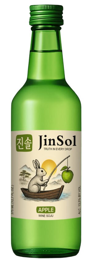 JIN SOL APPLE SOJU 375ML