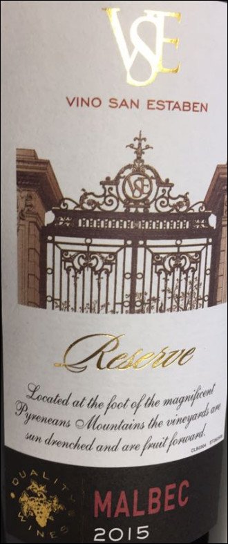 VINO SAN ESTABEN MALBEC 750