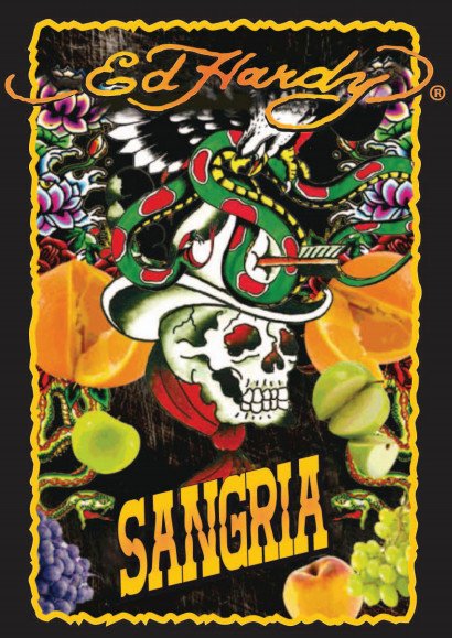ED HARDY RED SANGRIA 750ML