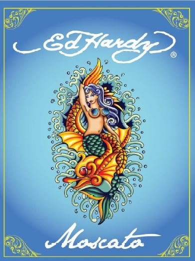 ED HARDY MOSCATO 750ML