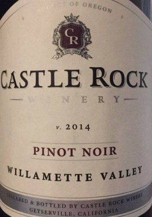 CASTLE ROCK W/V PINOT NOIR 750