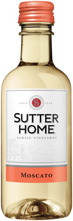 SUTTER HOME MOSCATO 187ML 4PK