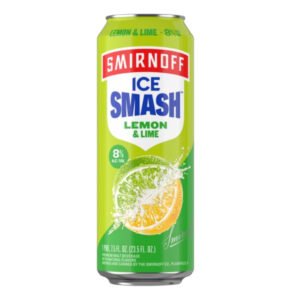SMIRNOFF ICE SMASH LEMON LIME 24OZ CAN