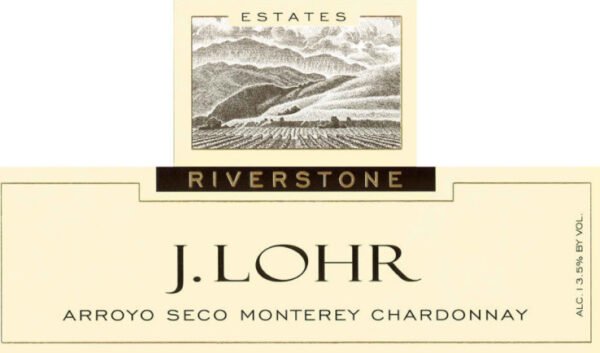 J LOHR RIVERSTONE CHARDONNAY 375ML
