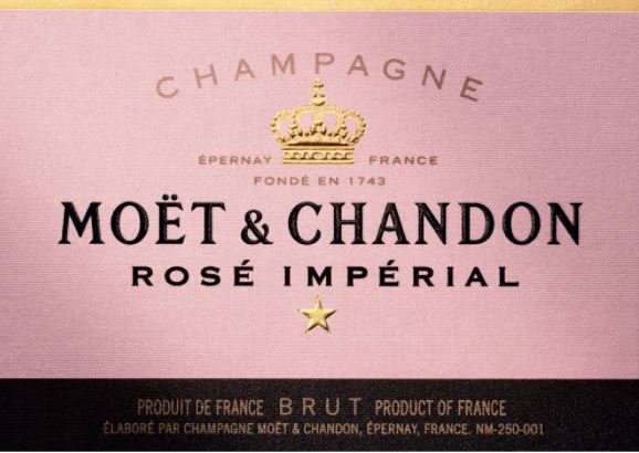 MOET IMPERIAL ROSE 750ML