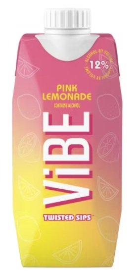 VIBE VENDANGE PINK LEMONADE 500ML
