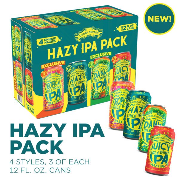 66989.jpg SIERRA NEVADA HAZY IPA VARIETY PACK 12PK CAN