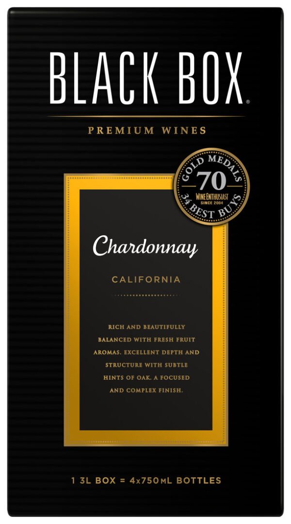 BLACK BOX CHARDONNAY 3L