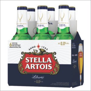STELLA ARTOIS 0.0 NON ALCOHOLIC 6PK BTL
