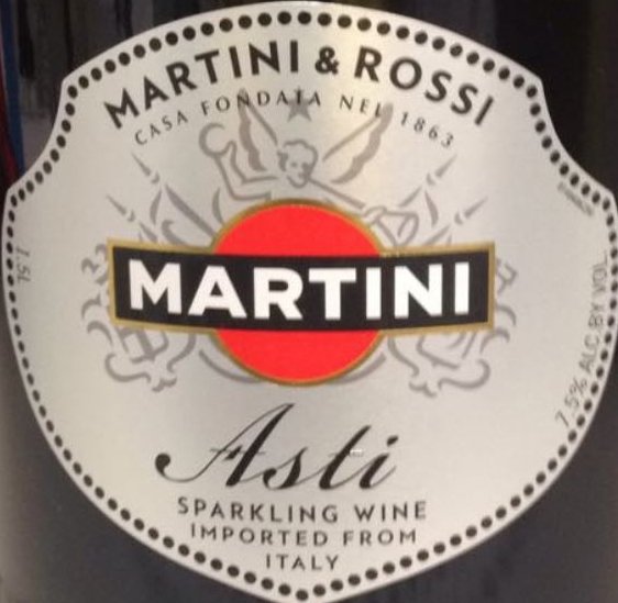 MARTINI & ROSSI SPARKLING ASTI 750
