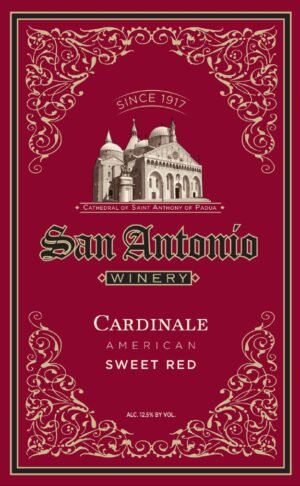 SAN ANTONIO CARDINALE SWEET RED 750ML