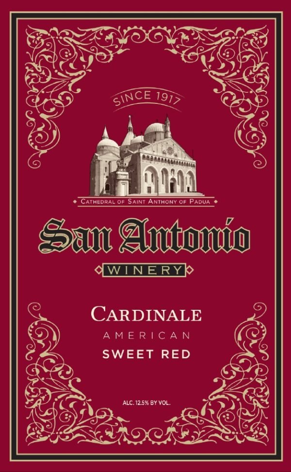 SAN ANTONIO CARDINALE SWEET RED 750ML