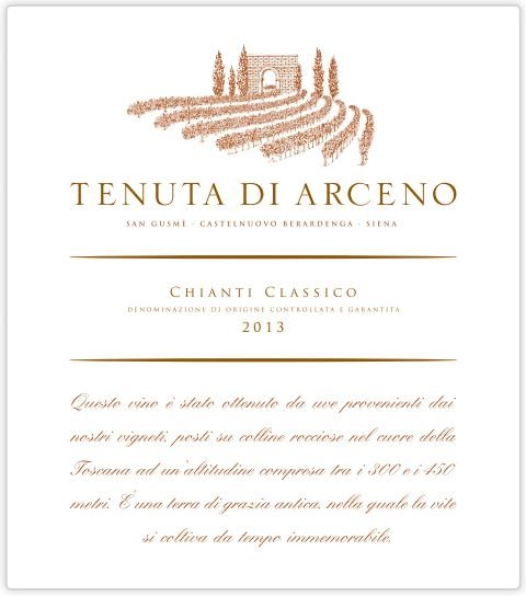 TENUTA DI ARCENO CHIANTI CLASSICO 750ML