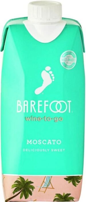 BAREFOOT ON THE GO MOSCATO 500ML