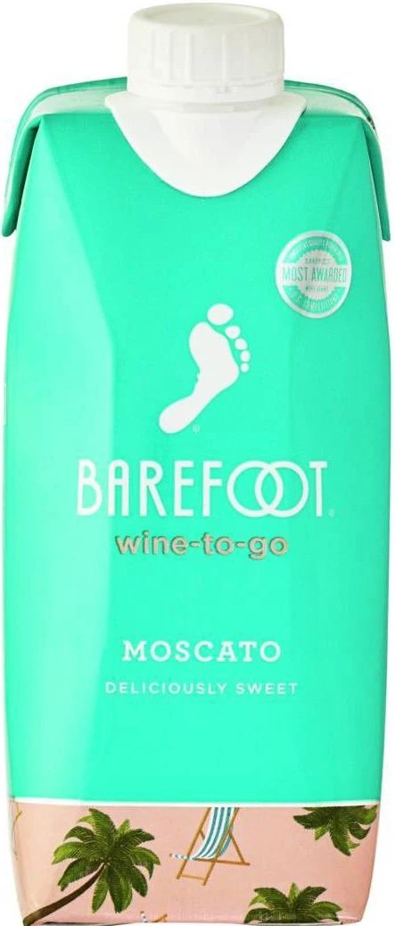 BAREFOOT ON THE GO MOSCATO 500ML