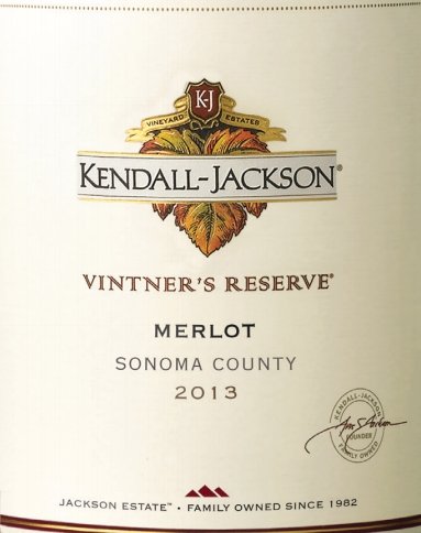 K JACKSON VINTERS RESERVE MERLOT 750ML