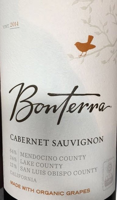 BONTERRA ORGANIC CAB/SAU 750 ML