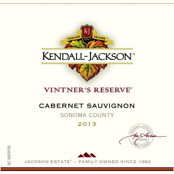 K JACKSON VINTERS RESERVE CAB/SAU 750ML